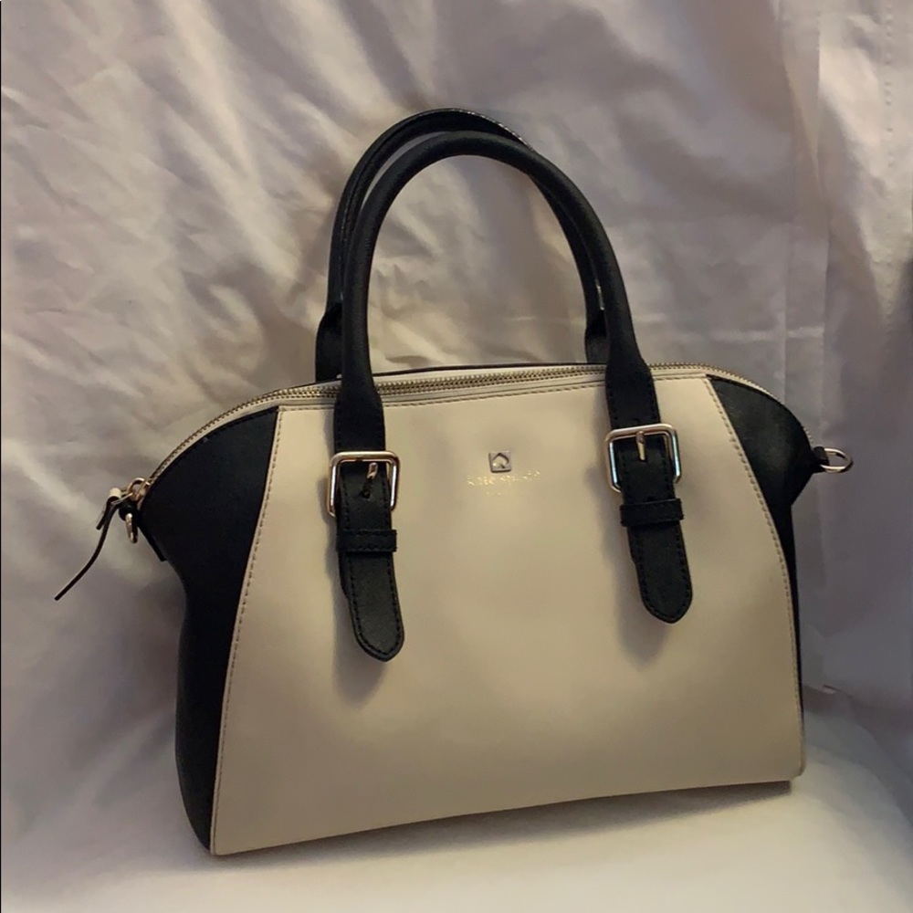 Black & white Kate Spade handbag
